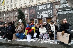 "Money For ZSU" rally in Kyiv