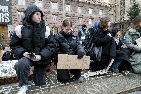 "Money For ZSU" rally in Kyiv