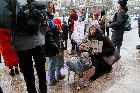 "Money For ZSU" rally in Kyiv