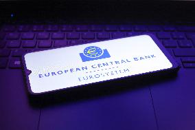 European Central Bank Logo