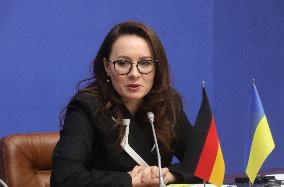 Joint news conference of Ukraines First Deputy Prime Minister and Germanys Minister for Economic Cooperation and Development