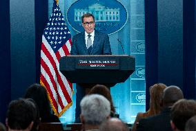 White House Press Secretary Karine Jean-Pierre and NSC Advisor Kirby Host Daily Press Briefing