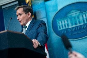 White House Press Secretary Karine Jean-Pierre and NSC Advisor Kirby Host Daily Press Briefing