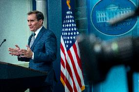 White House Press Secretary Karine Jean-Pierre and NSC Advisor Kirby Host Daily Press Briefing