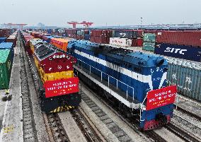 Nanchang International Land Port Freight Yard