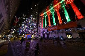 Christmas Time In The New York City