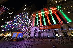 Christmas Time In The New York City