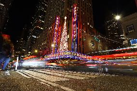 Christmas Time In The New York City