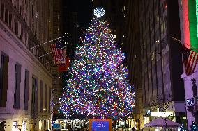 Christmas Time In The New York City