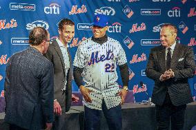 New York Mets Introduce Juan Soto