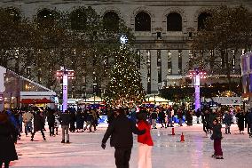 Christmas Time In The New York City