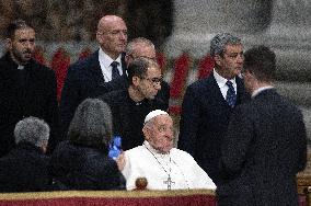 Pope Francis Presides Over The Mass For Our Lady Of Guadalupe - Vatican