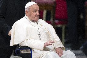 Pope Francis Presides Over The Mass For Our Lady Of Guadalupe - Vatican