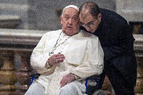 Pope Francis Presides Over The Mass For Our Lady Of Guadalupe - Vatican