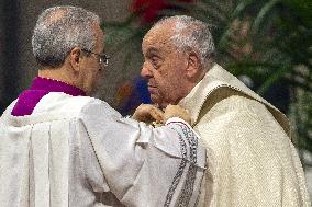 Pope Francis Presides Over The Mass For Our Lady Of Guadalupe - Vatican