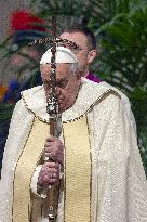 Pope Francis Presides Over The Mass For Our Lady Of Guadalupe - Vatican