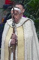 Pope Francis Presides Over The Mass For Our Lady Of Guadalupe - Vatican