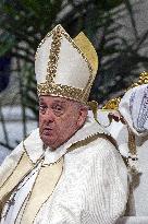 Pope Francis Presides Over The Mass For Our Lady Of Guadalupe - Vatican