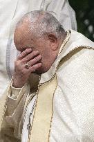 Pope Francis Presides Over The Mass For Our Lady Of Guadalupe - Vatican