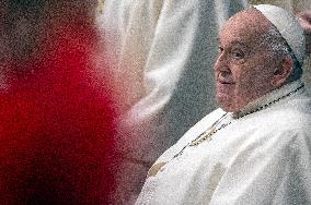 Pope Francis Presides Over The Mass For Our Lady Of Guadalupe - Vatican