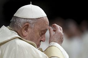 Pope Francis Presides Over The Mass For Our Lady Of Guadalupe - Vatican