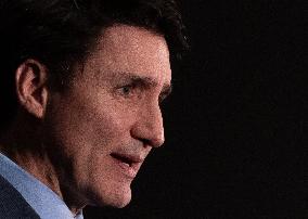 Trudeau Speaks At A Liberal Party Fundraising Event - Richmond