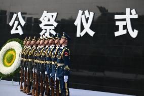 China Mourns Nanjing Massacre Victims