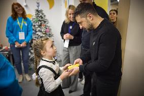 Zelenskyy Visits Fronline Troops - Zaporizhzhia