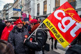 Demonstration for Employment and Industry - Paris