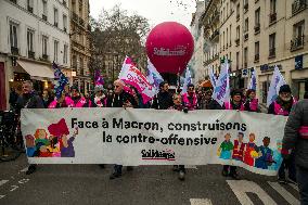 Demonstration for Employment and Industry - Paris