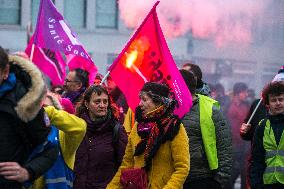 Demonstration for Employment and Industry - Paris