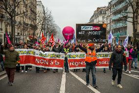 Demonstration for Employment and Industry - Paris