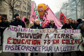 Demonstration for Employment and Industry - Paris