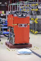 Robot designed to recollect highly radioactive sandbags