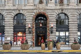 Christmas Decorations in Shanghai