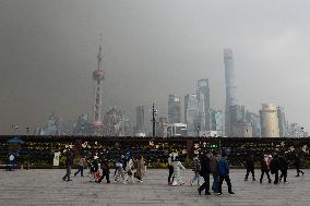 The Bund Landscape in Shanghai