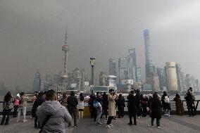 The Bund Landscape in Shanghai