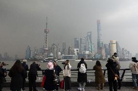 The Bund Landscape in Shanghai