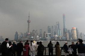 The Bund Landscape in Shanghai