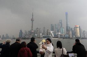 The Bund Landscape in Shanghai