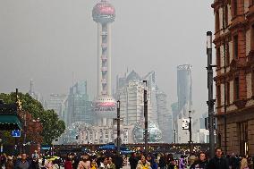 The Bund Landscape in Shanghai