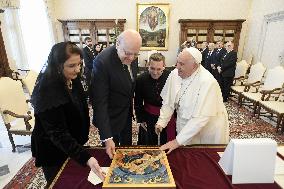 Pope Francis Meets With Najib Mikati - Vatican