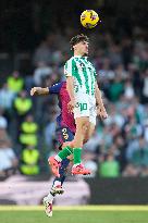 Real Betis Balompie v FC Barcelona - La Liga EA Sports