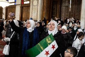 First Friday Prayer At Umayyad Mosque Since Assad’s Fall - Damascus