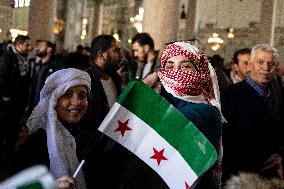 First Friday Prayer At Umayyad Mosque Since Assad’s Fall - Damascus