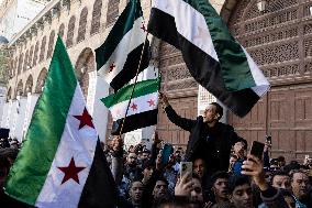 First Friday Prayer At Umayyad Mosque Since Assad’s Fall - Damascus