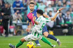 Real Betis Balompie v FC Barcelona - La Liga EA Sports