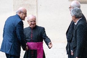 Lebanon's Prime Minister Najib Mikati Arrives In Vatican