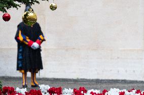 Lebanon's Prime Minister Najib Mikati Arrives In Vatican