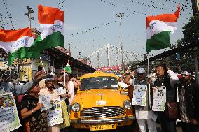 Goodbye Iconic Yellow Taxi, In Kolkata